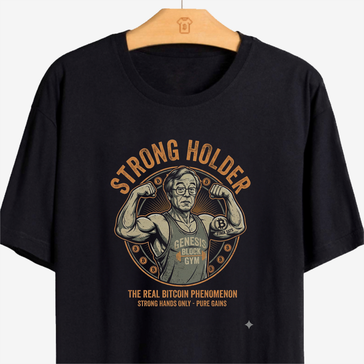 Camiseta Crypto Bruno Liman Strong Holder 11