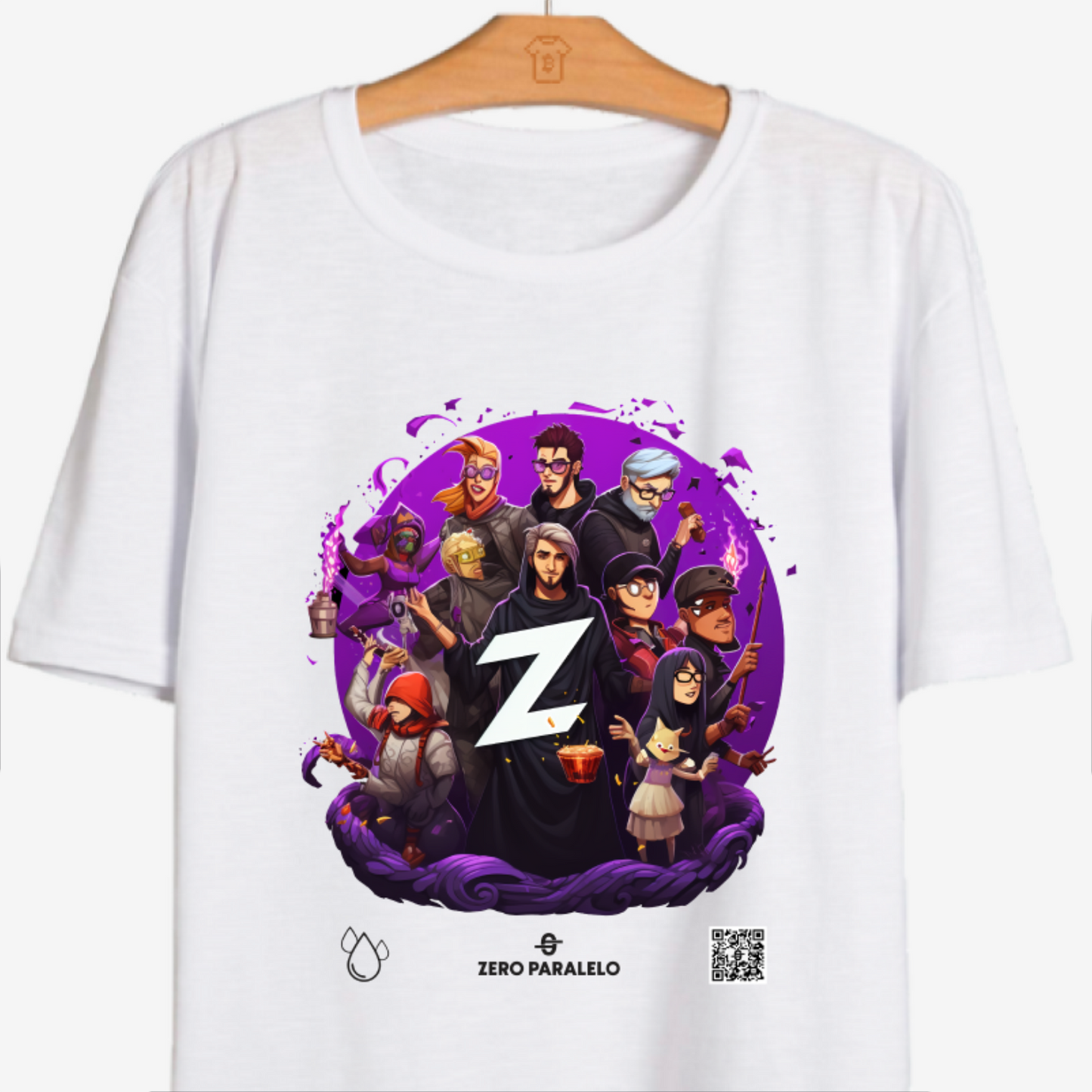 Camiseta Zero Paralelo 1 Ano Branca - PIMA