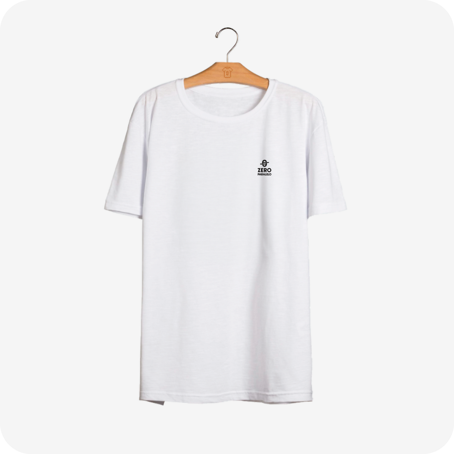 Camiseta Zero Paralelo Logo Branca - PIMA