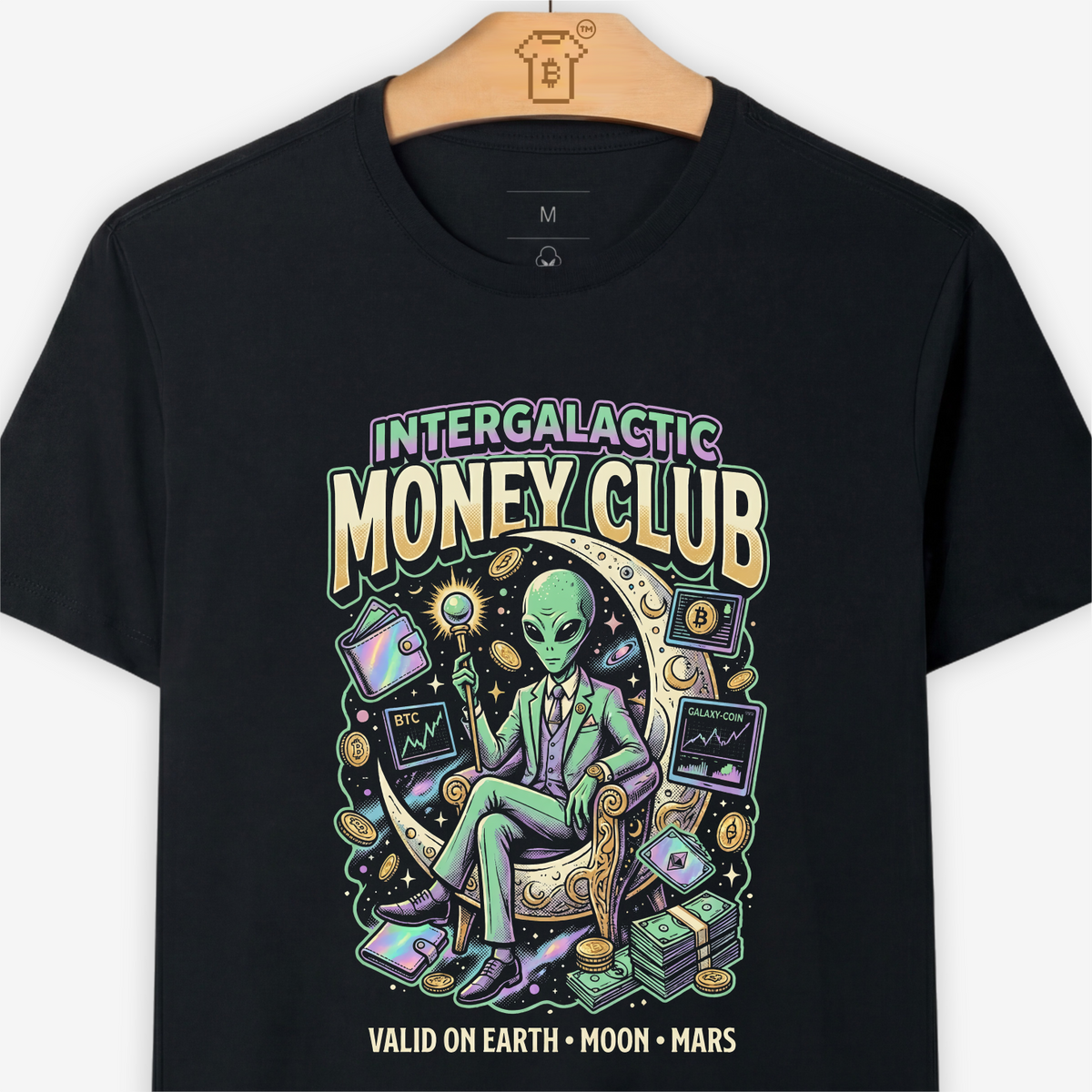 Camiseta Intergalactic Money - Intergalactic Money Club