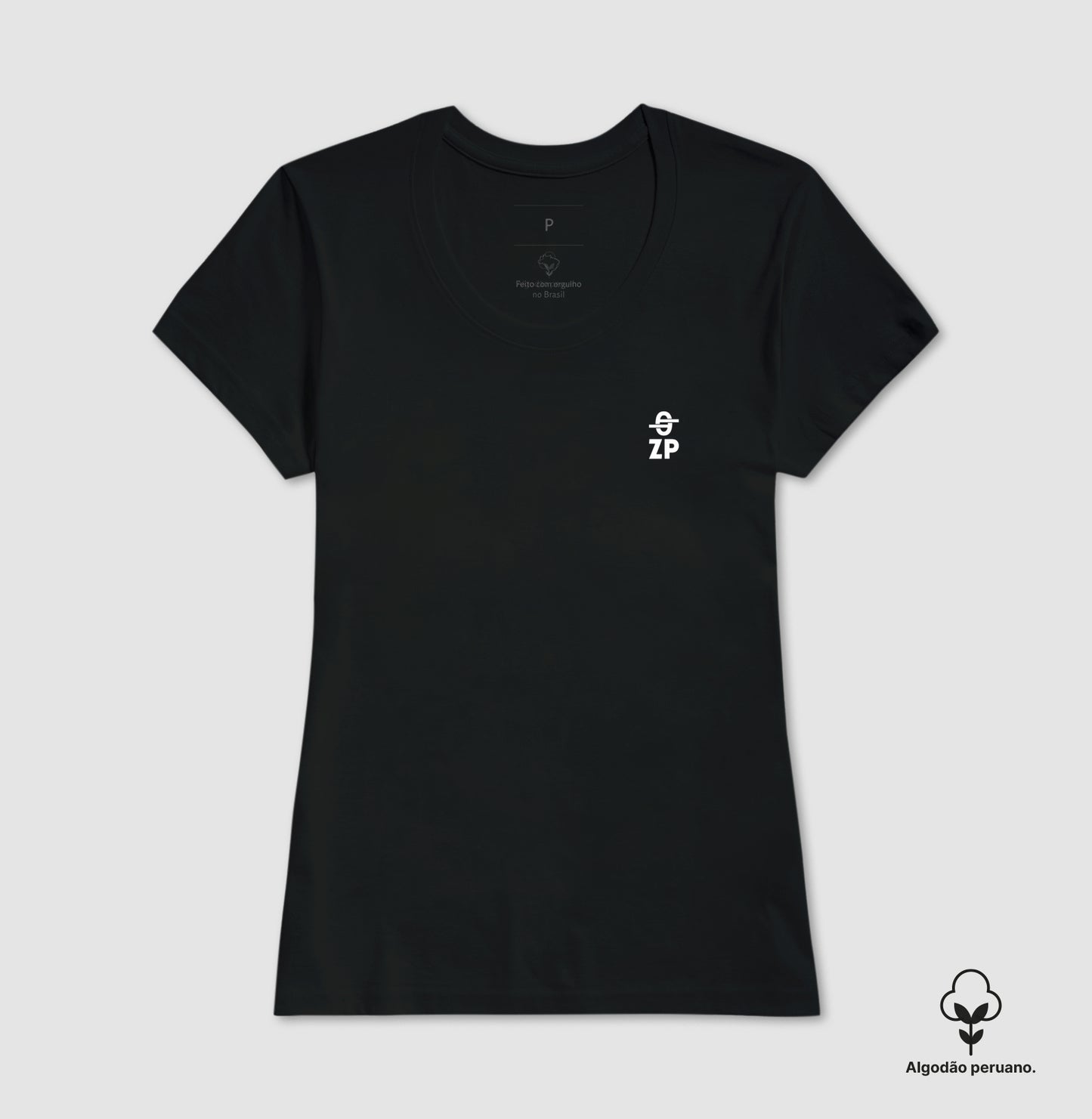 Camiseta Zero Paralelo ZP Preta