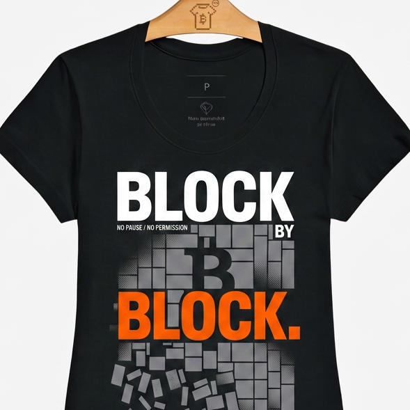 Camiseta WeSearch Block By Block