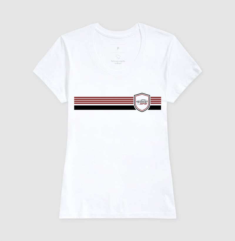 Camiseta SP2 Club "Divisa" — 100% Algodão