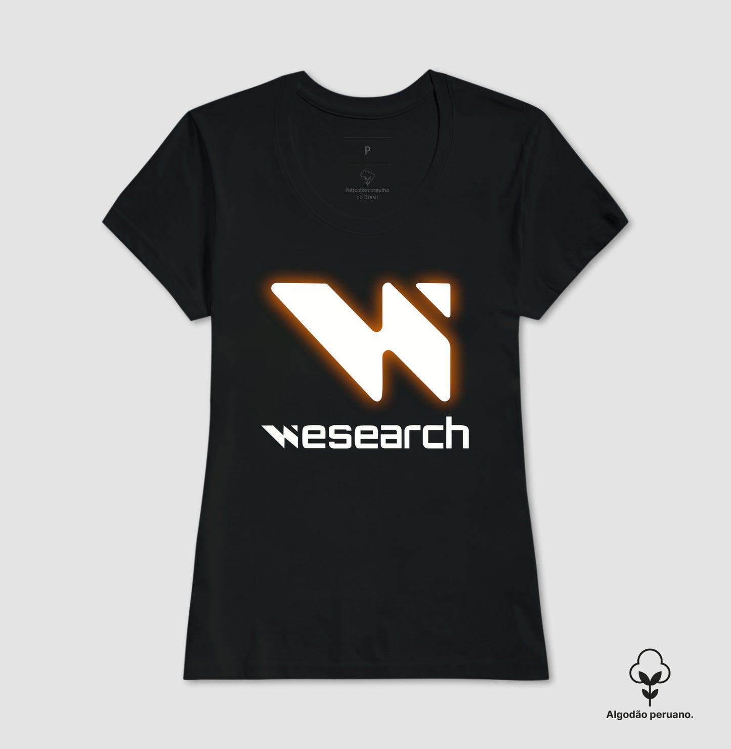 Camiseta WeSearch Logo Neon