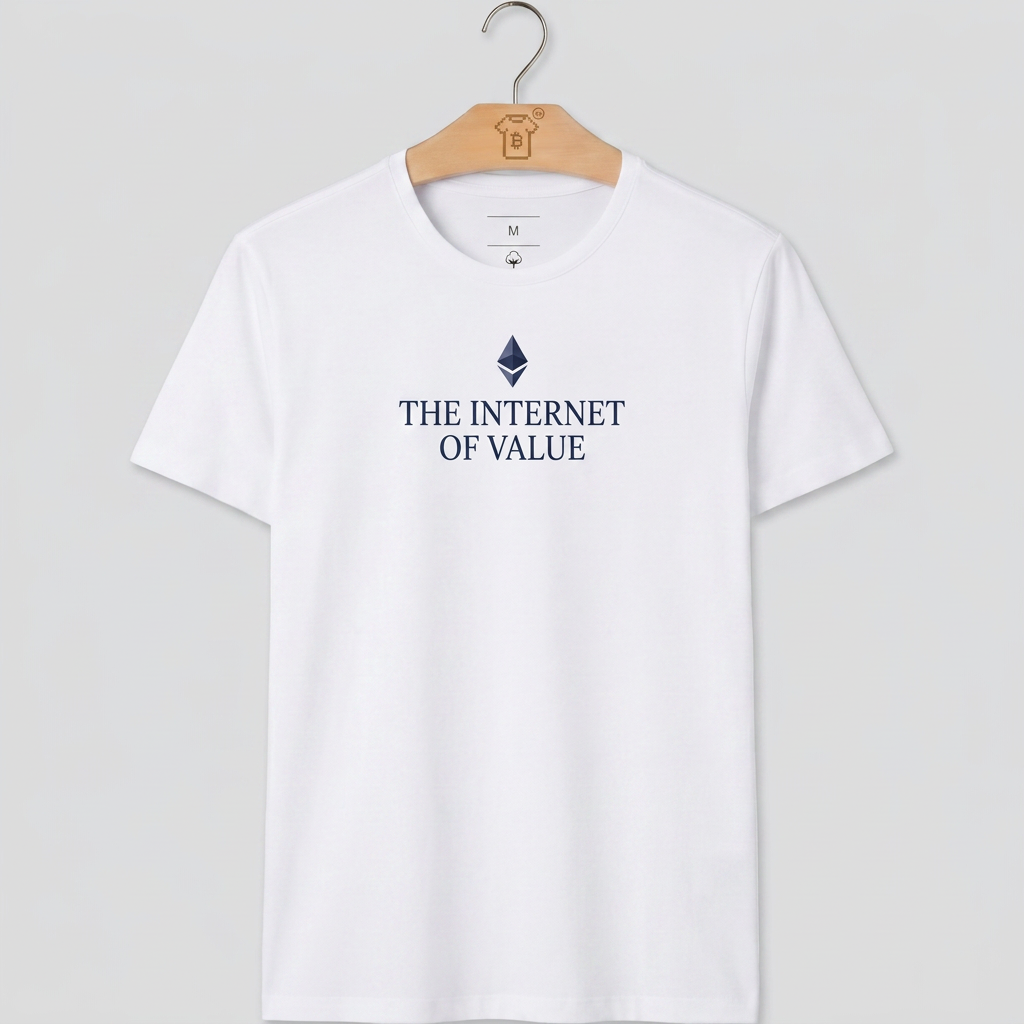 Camiseta Ethereum The Internet Of Value