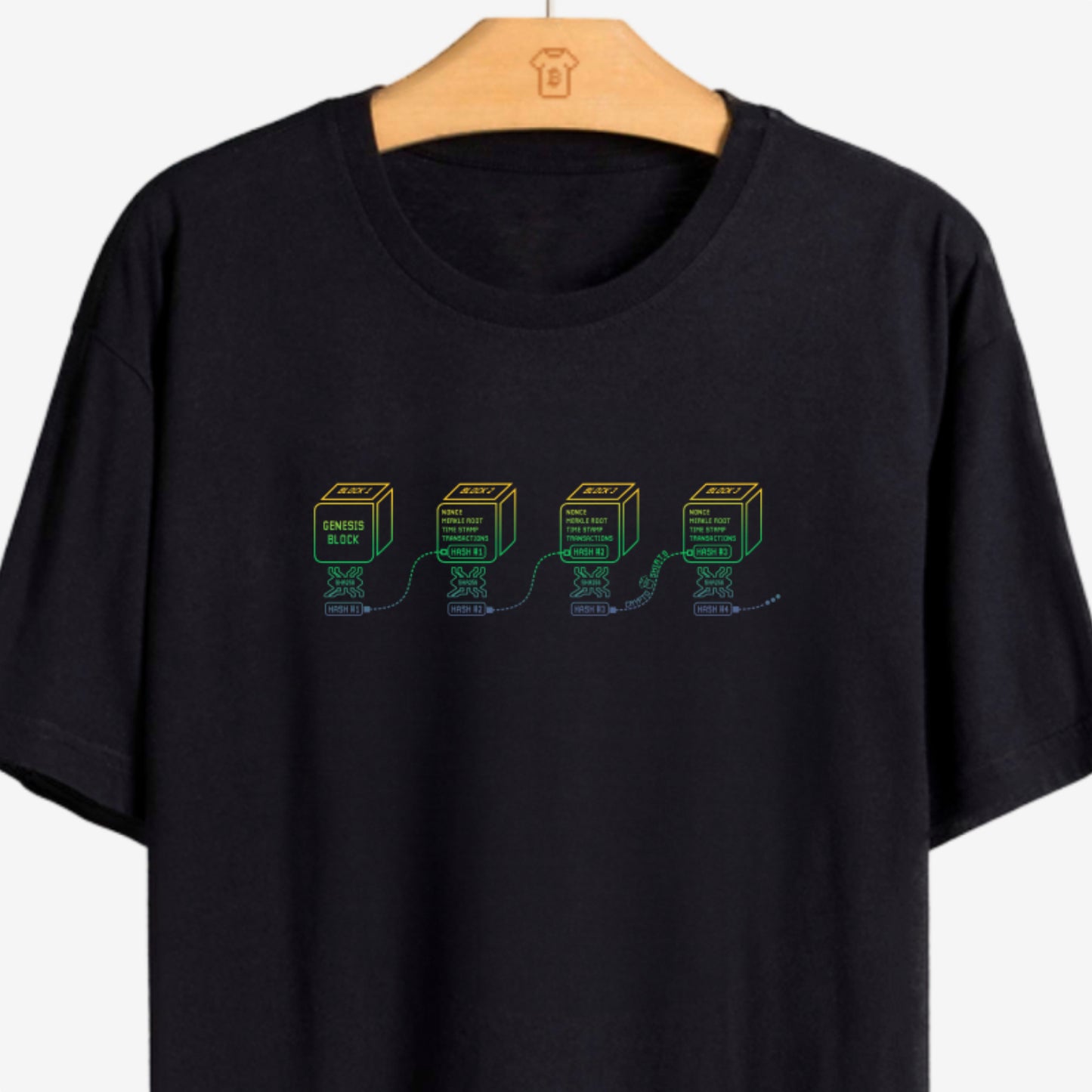 Camiseta CryptoShirts Previous Hash - PIMA