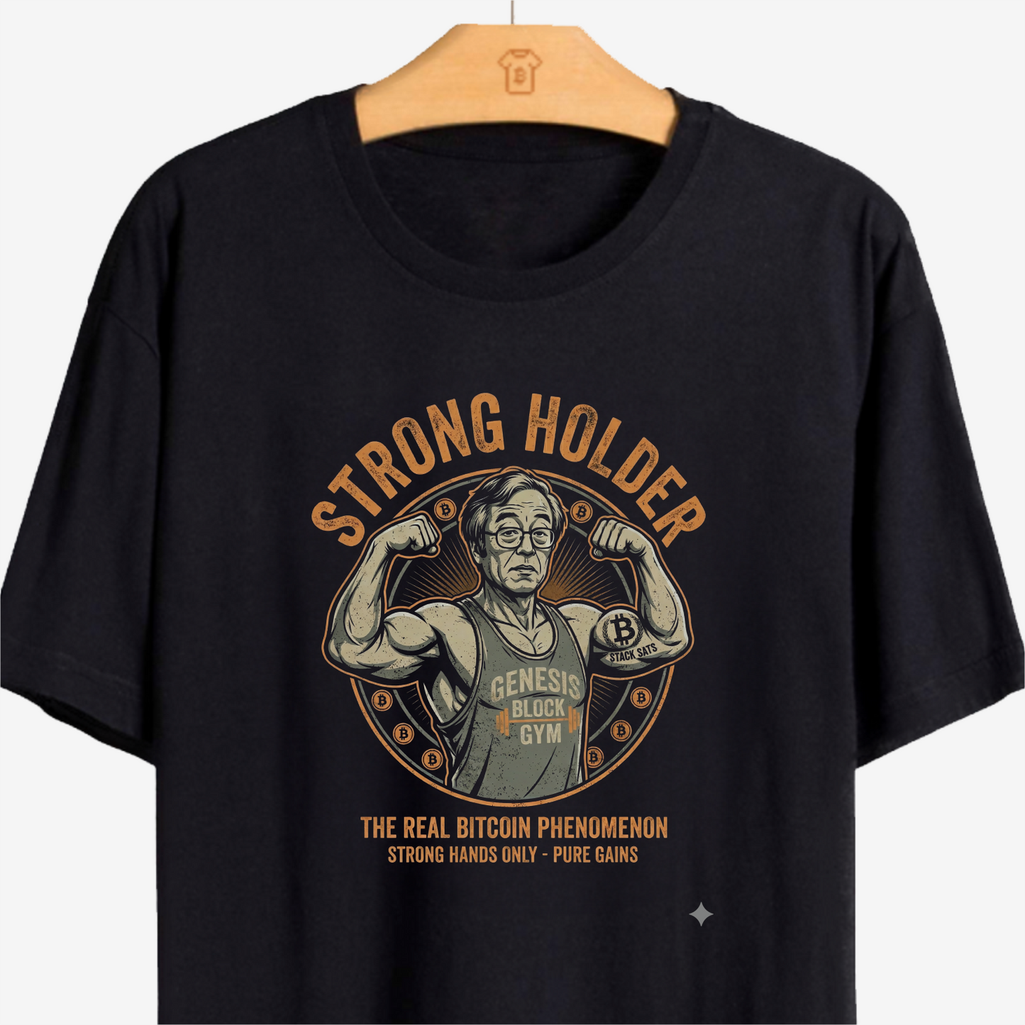 Camiseta Crypto Bruno Liman Strong Holder 11