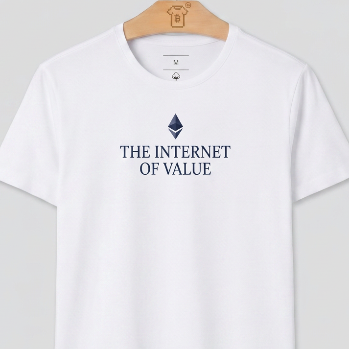 Camiseta Ethereum The Internet Of Value