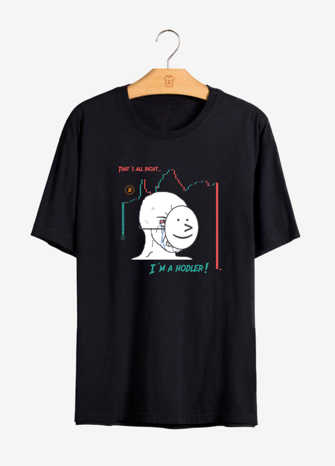 Camiseta CryptoShirts I´m a Hodler - PIMA