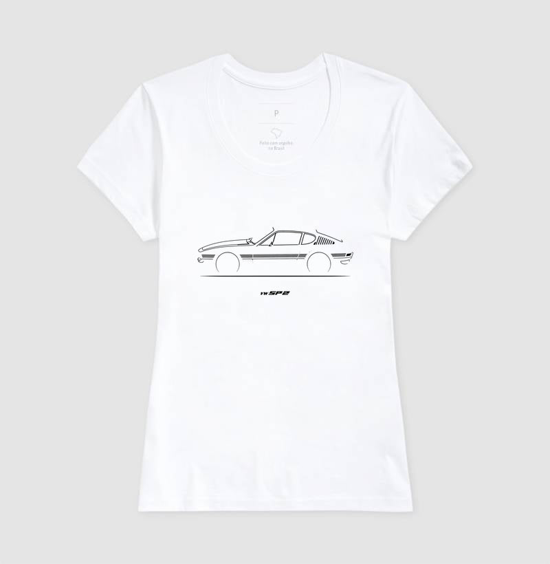 Camiseta SP2 Club "Silhueta em Traço" — 100% Algodão