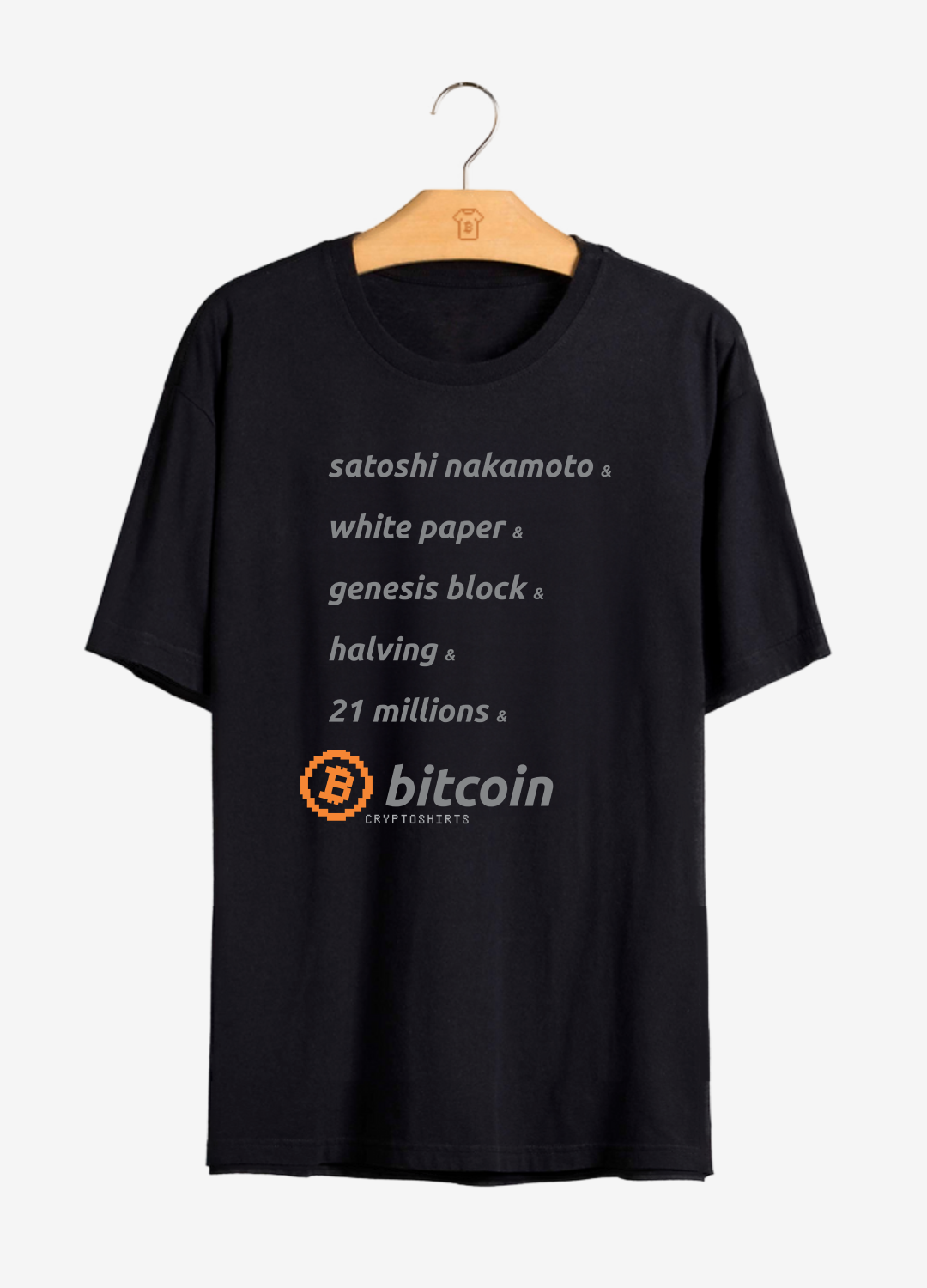 Camiseta CryptoShirts & Bitcoin - PIMA