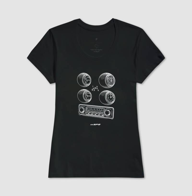Camiseta SP2 Club "A Bordo" — 100% Algodão