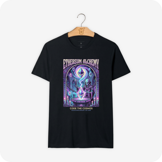 Camiseta Intergalactic Money - Ethereum Alchemy