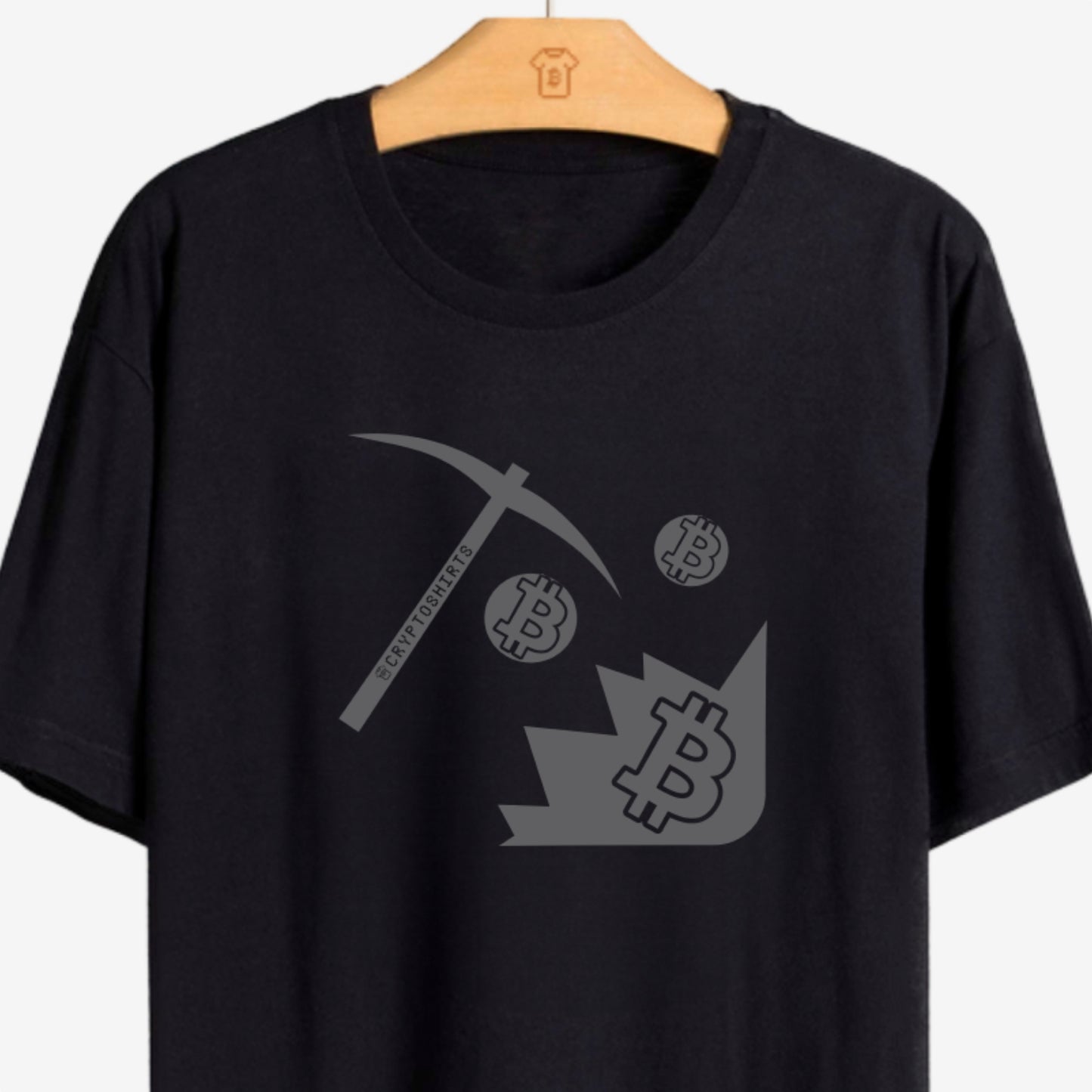 Camiseta CryptoShirts Bitcoin Minning - PIMA