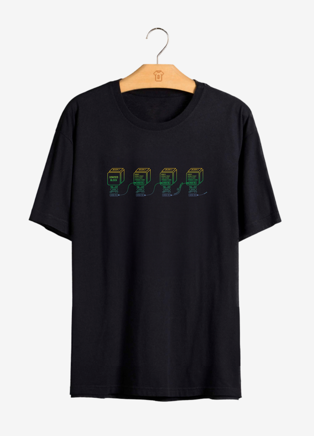 Camiseta CryptoShirts Previous Hash - PIMA