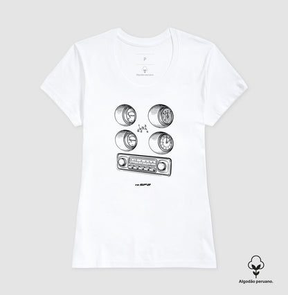 Camiseta SP2 Club "A Bordo" — Algodão Peruano
