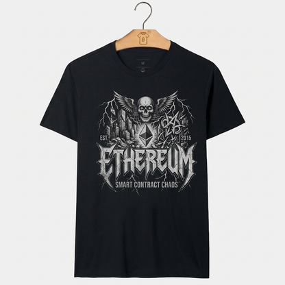 Camiseta Ethereum Smart Contract Caos