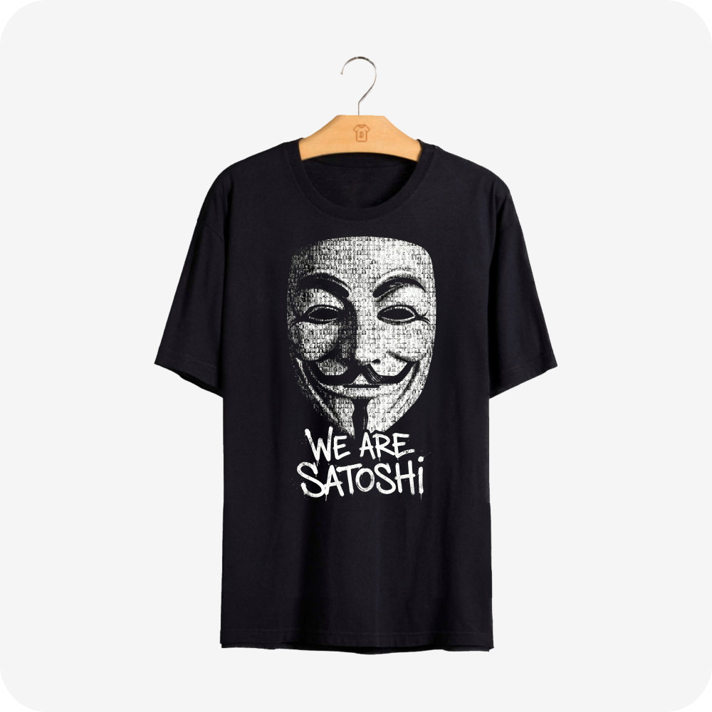 Camiseta Bruno Liman We Are Satoshi 2