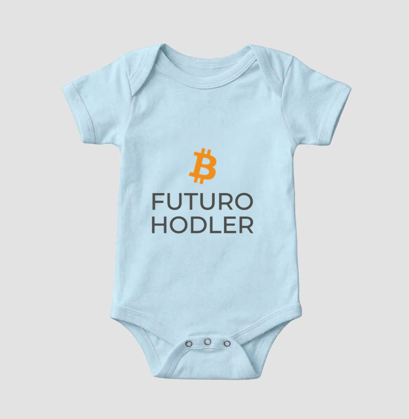 Body Infantil CryptoShirts Futuro Hodler