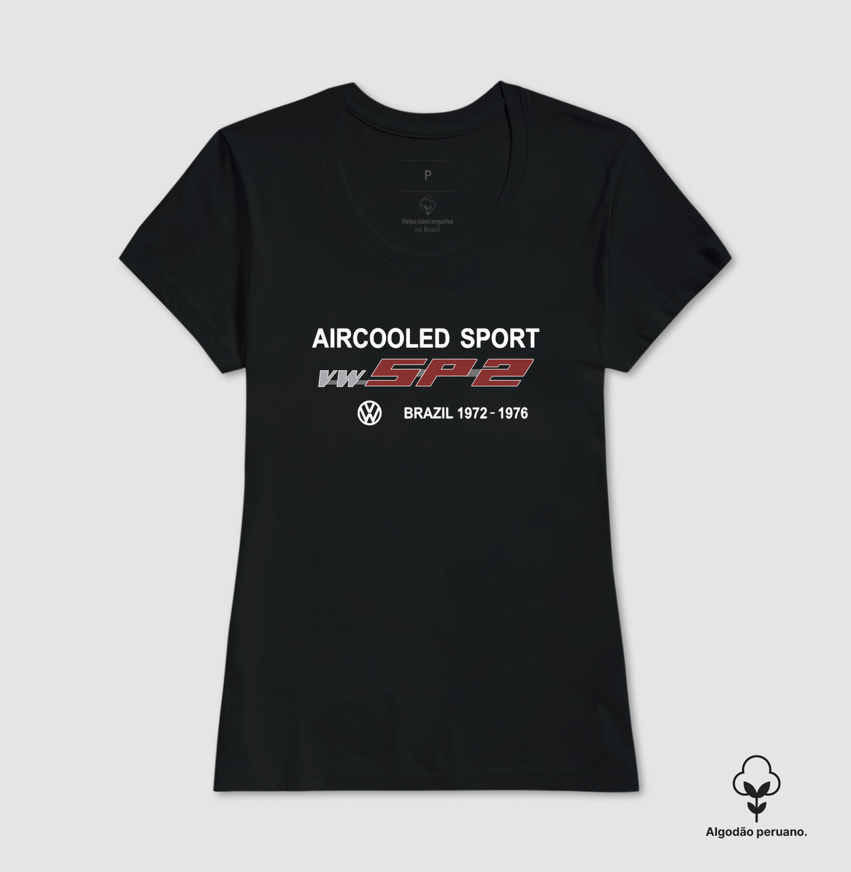 Camiseta SP2 Club "Refrigerado a Ar" — Algodão Peruano