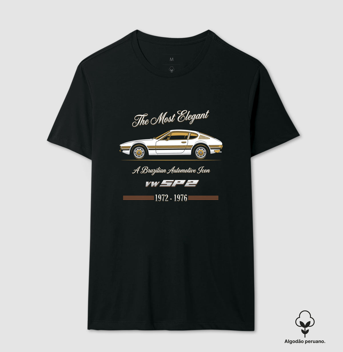 Camiseta SP2 Club "O Mais Elegante" — Algodão Peruano