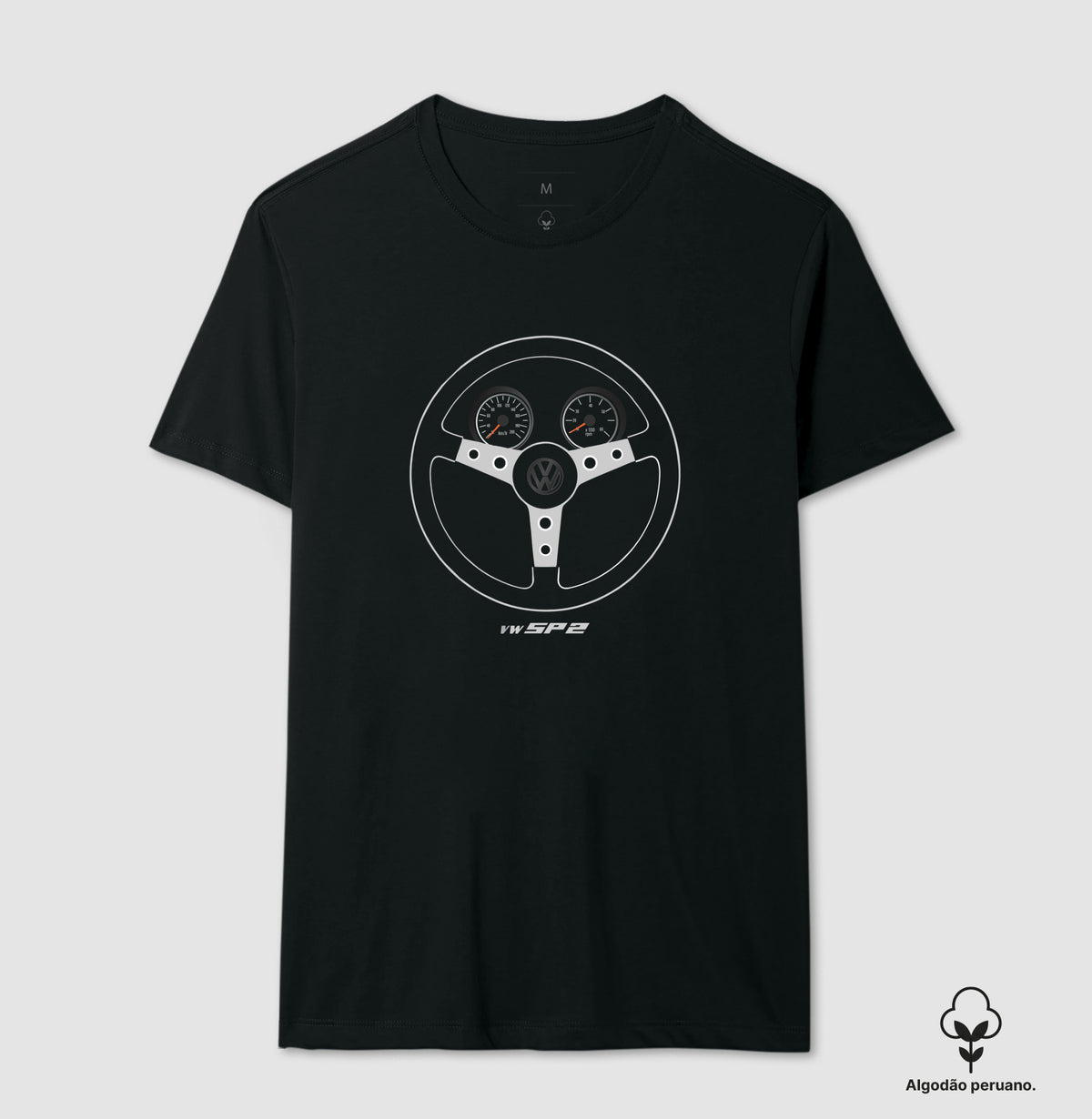 Camiseta SP2 Club "Ao Volante" — Algodão Peruano