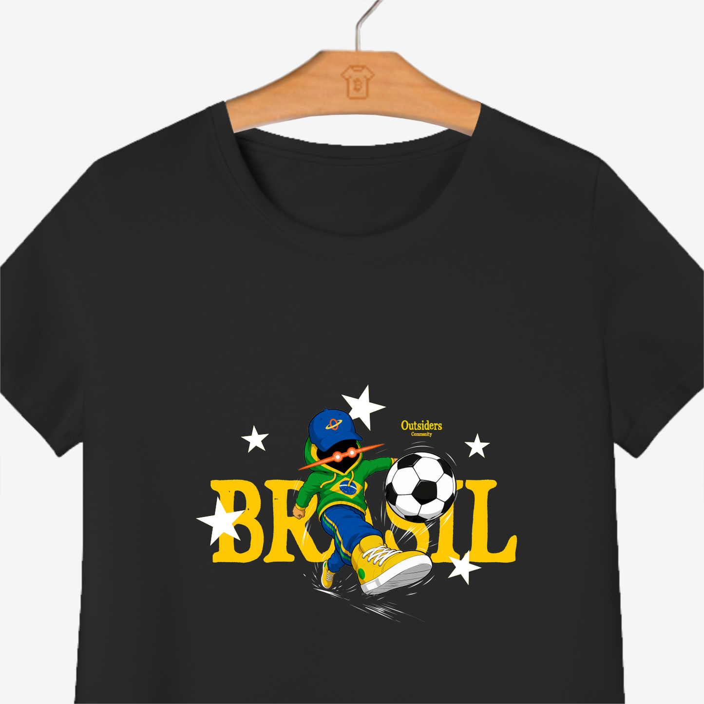 Camiseta Outsiders Mascote Brasil Copa 2