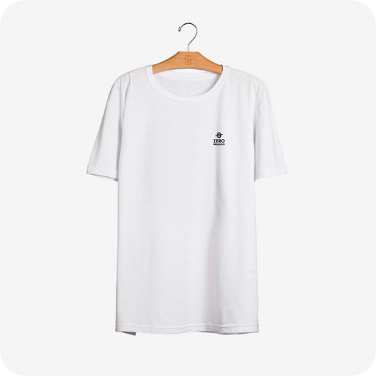 Camiseta Zero Paralelo Logo Branca - PIMA