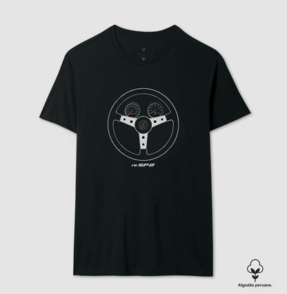Camiseta SP2 Club "Ao Volante" — Algodão Peruano
