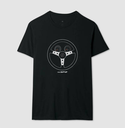 Camiseta SP2 Club "Ao Volante" — 100% Algodão