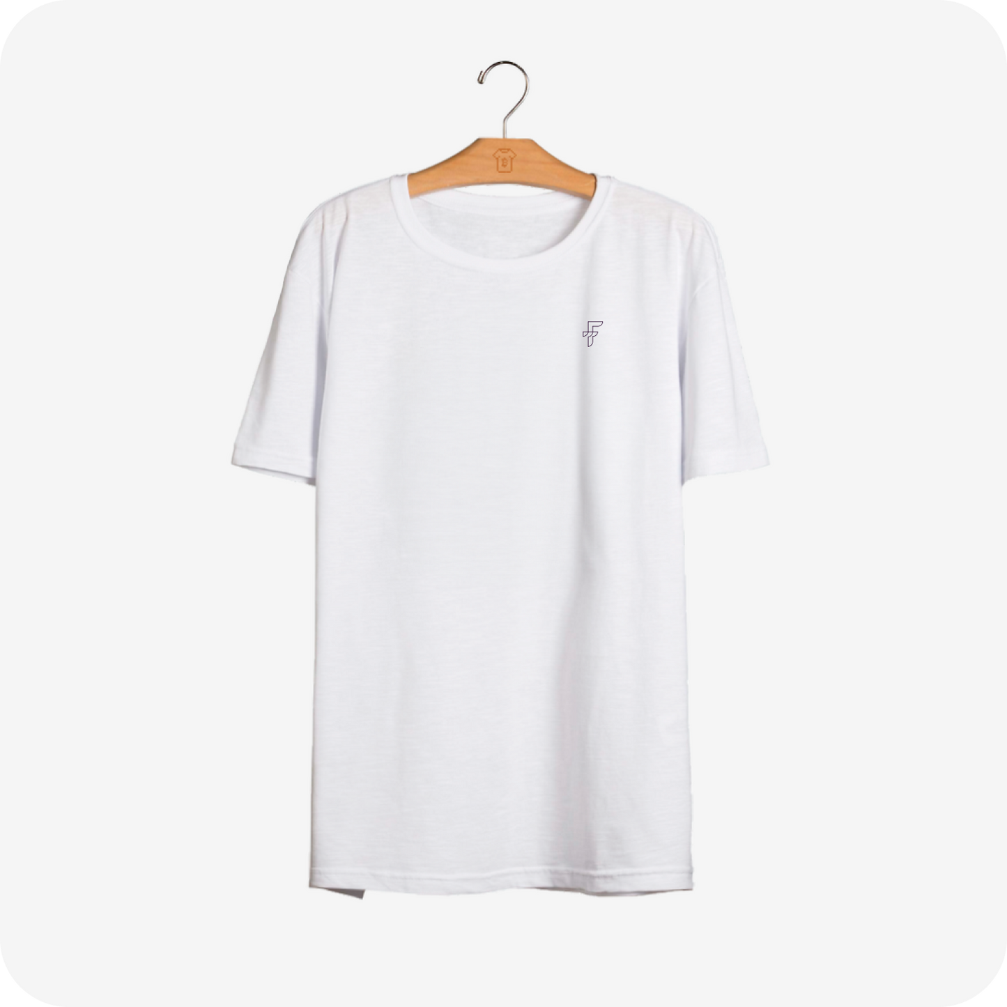 Camiseta Minimal Branca (Fintrender) - PIMA