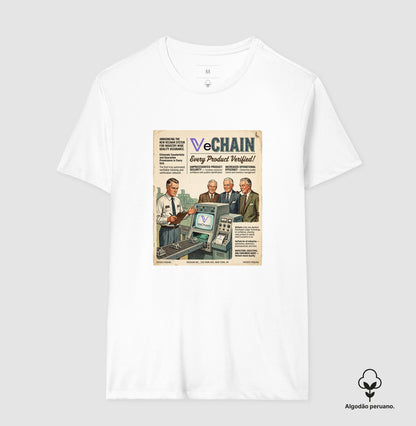 Camiseta Old School VeChain