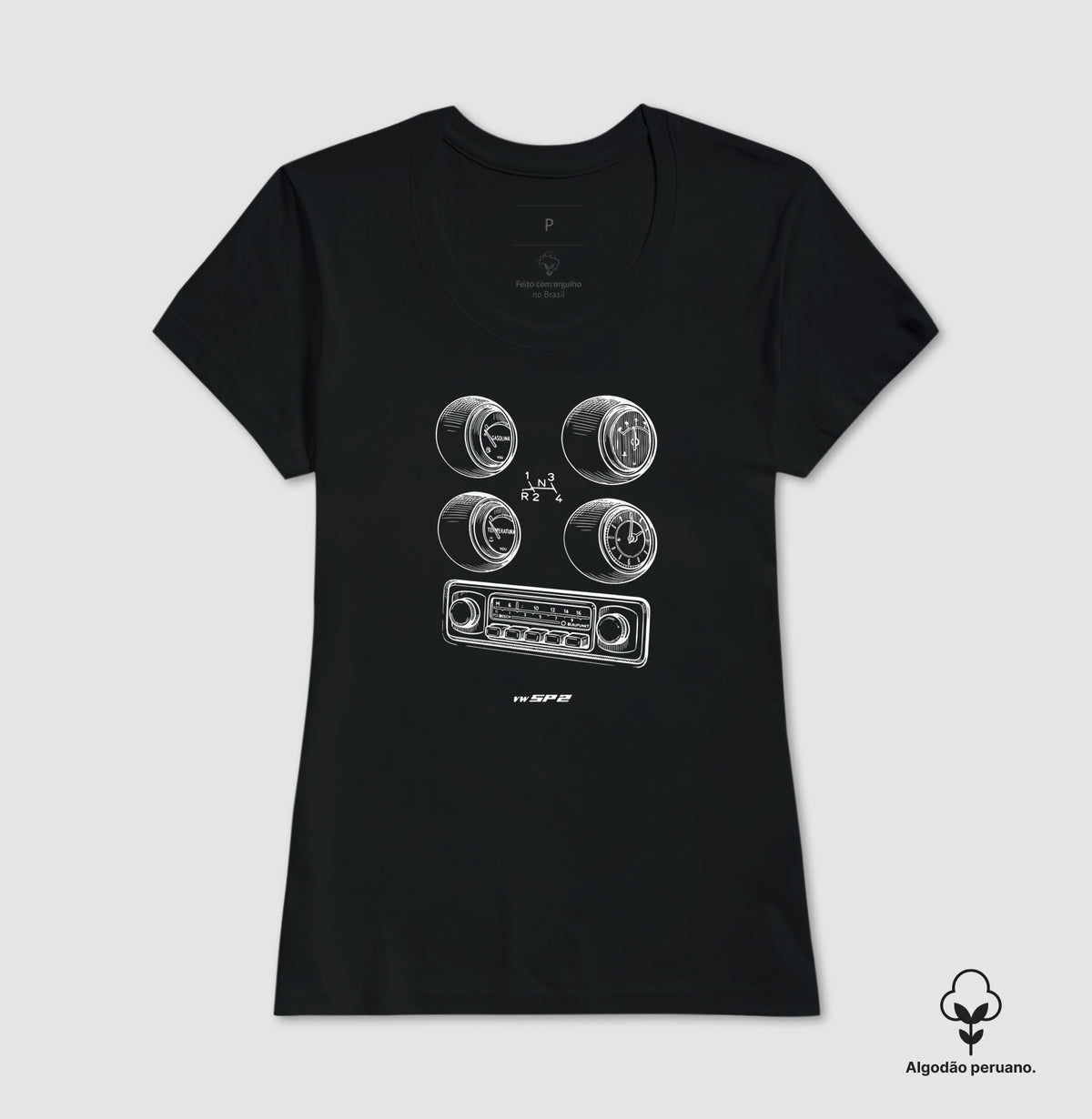 Camiseta SP2 Club "A Bordo" — Algodão Peruano