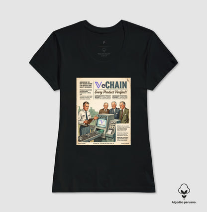 Camiseta Old School VeChain