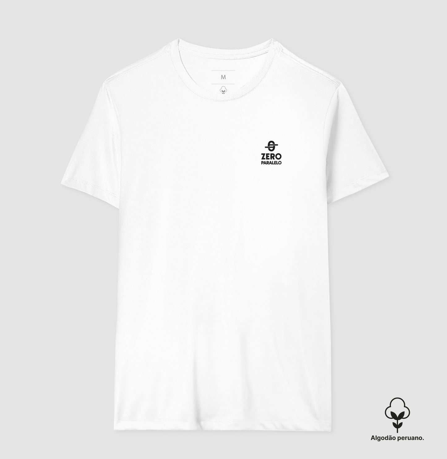Camiseta Zero Paralelo Logo Preta