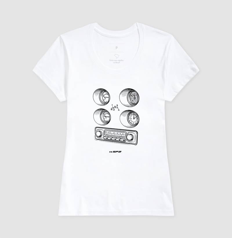 Camiseta SP2 Club "A Bordo" — 100% Algodão