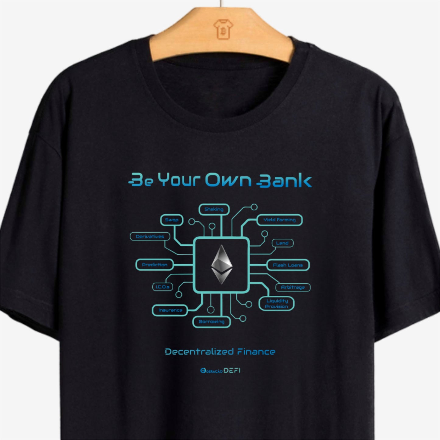 Camiseta Geração DeFi B.Y.O.B. - PIMA