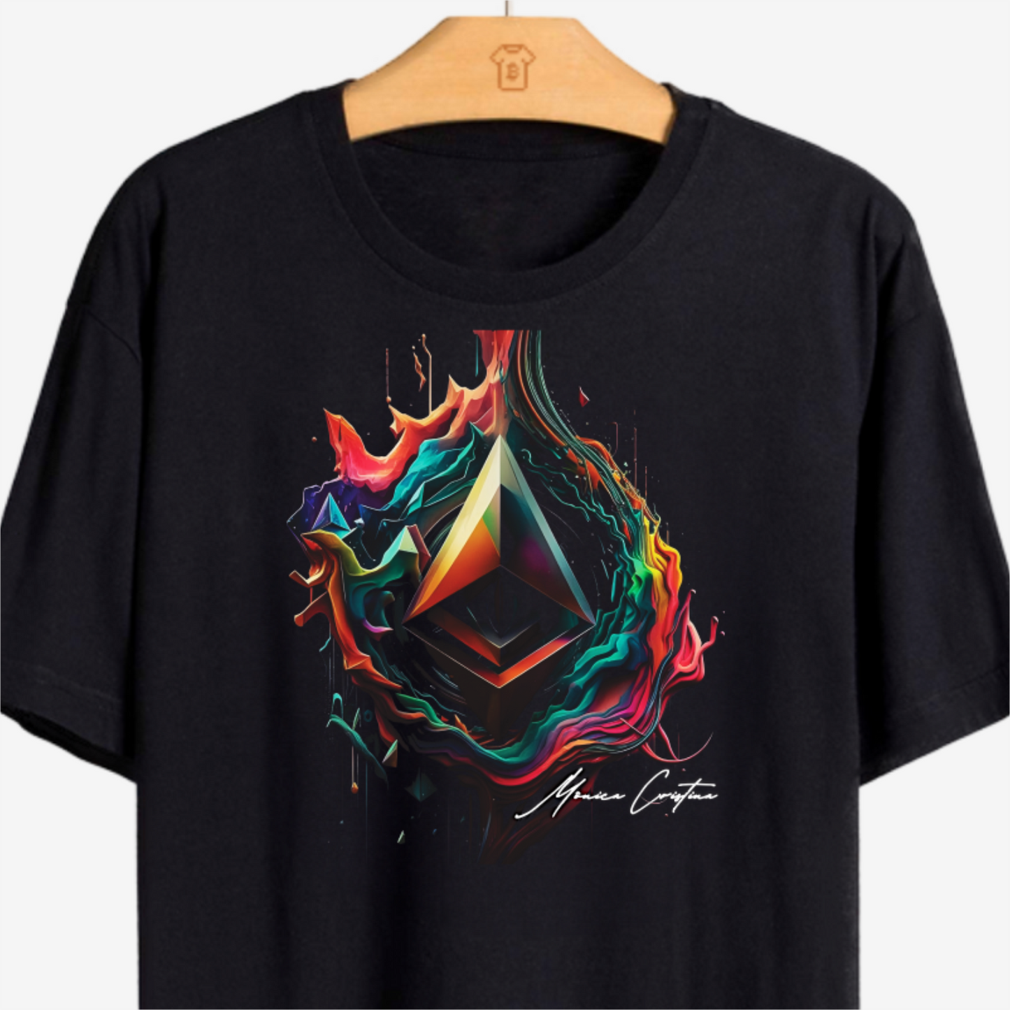 Camiseta Ethereum Art 1 (Mônica Cristina) - PIMA