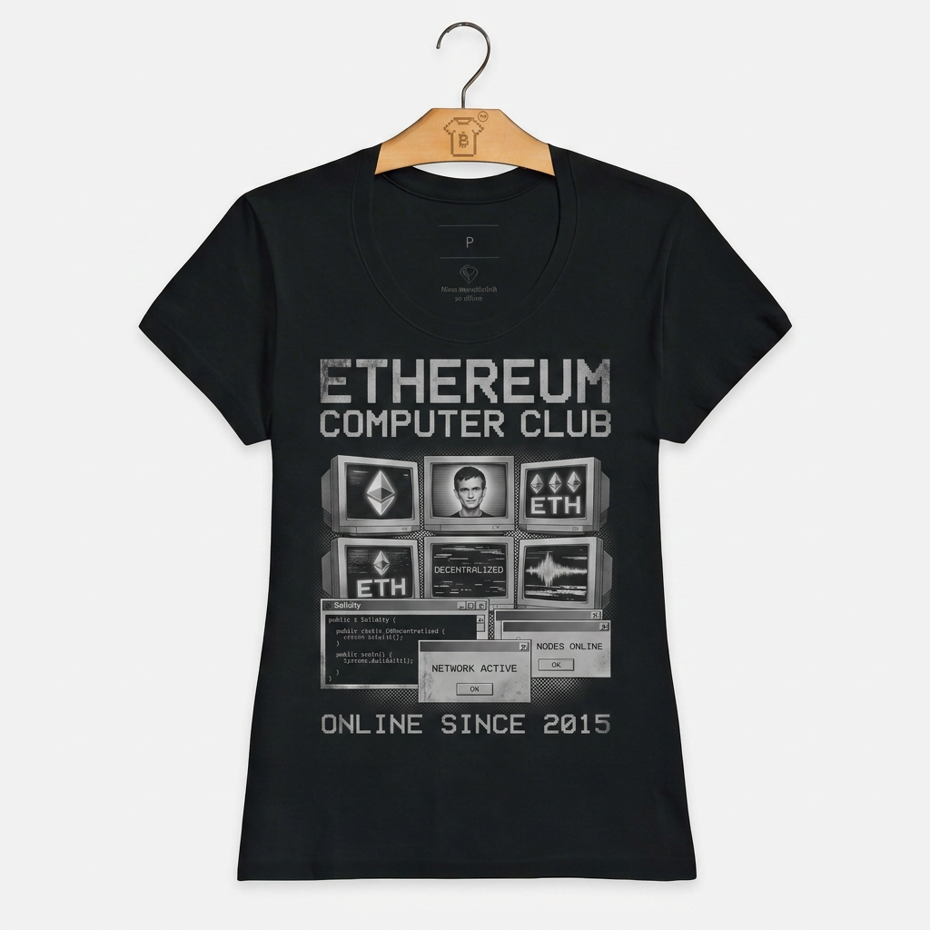 Camiseta Ethereum Ethereum Computer Club