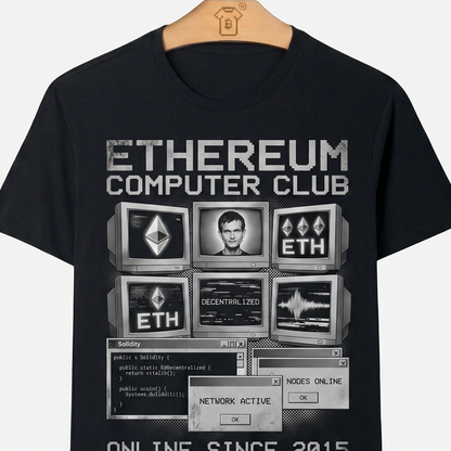 Camiseta Ethereum Ethereum Computer Club