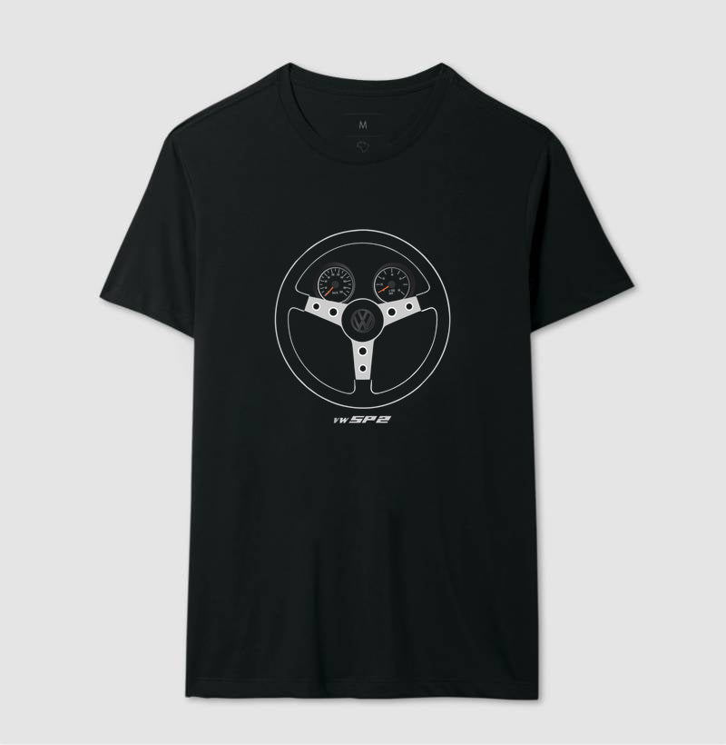 Camiseta SP2 Club "Ao Volante" — 100% Algodão