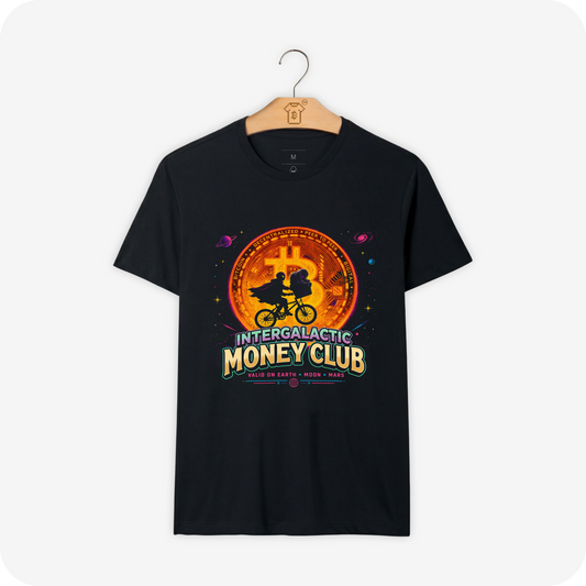 Camiseta Intergalactic Money - E.T. Inspire