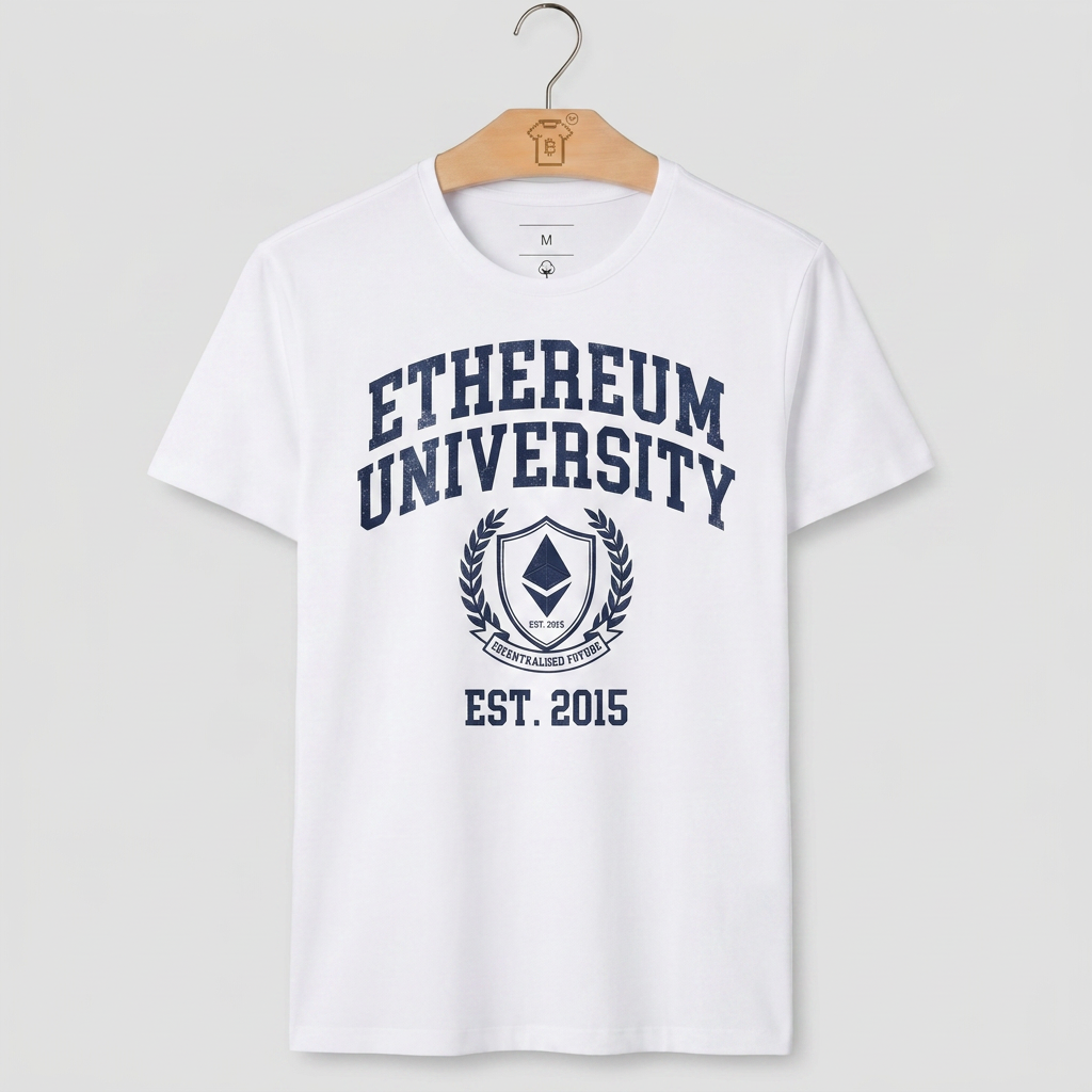 Camiseta Ethereum Ethereum University