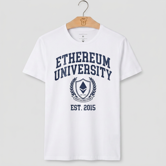 Camiseta Ethereum Ethereum University
