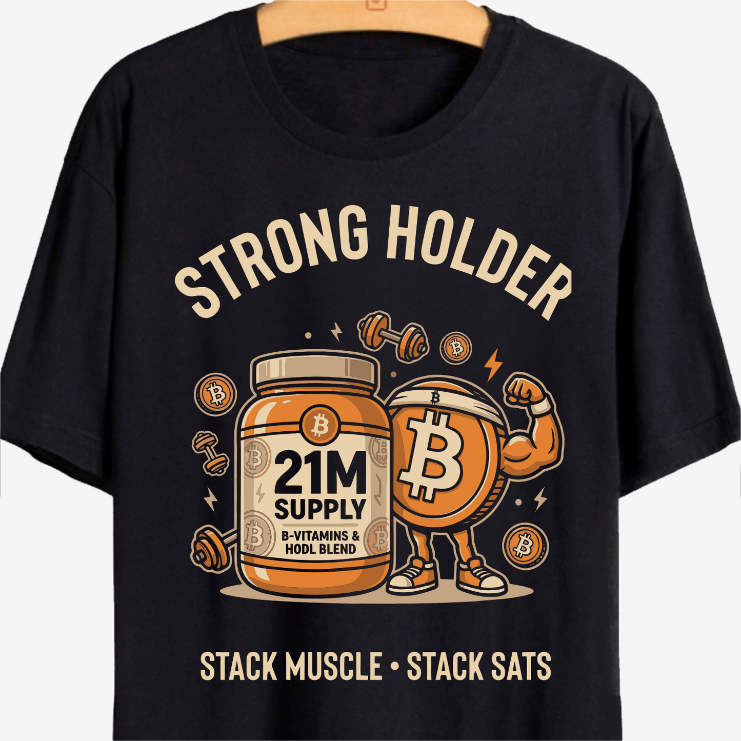 Camiseta Crypto Bruno Liman Strong Holder 5
