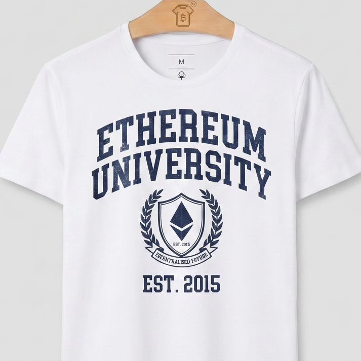 Camiseta Ethereum Ethereum University