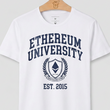 Camiseta Ethereum Ethereum University