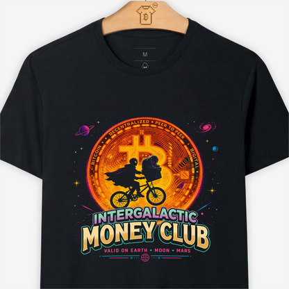 Camiseta Intergalactic Money - E.T. Inspire