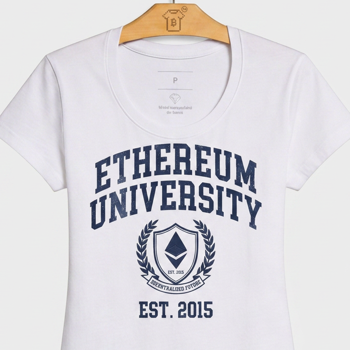 Camiseta Ethereum Ethereum University