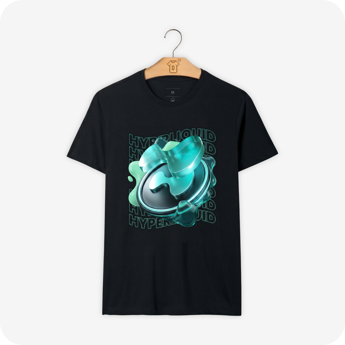 Camiseta Hyperliquid Liquid Flow